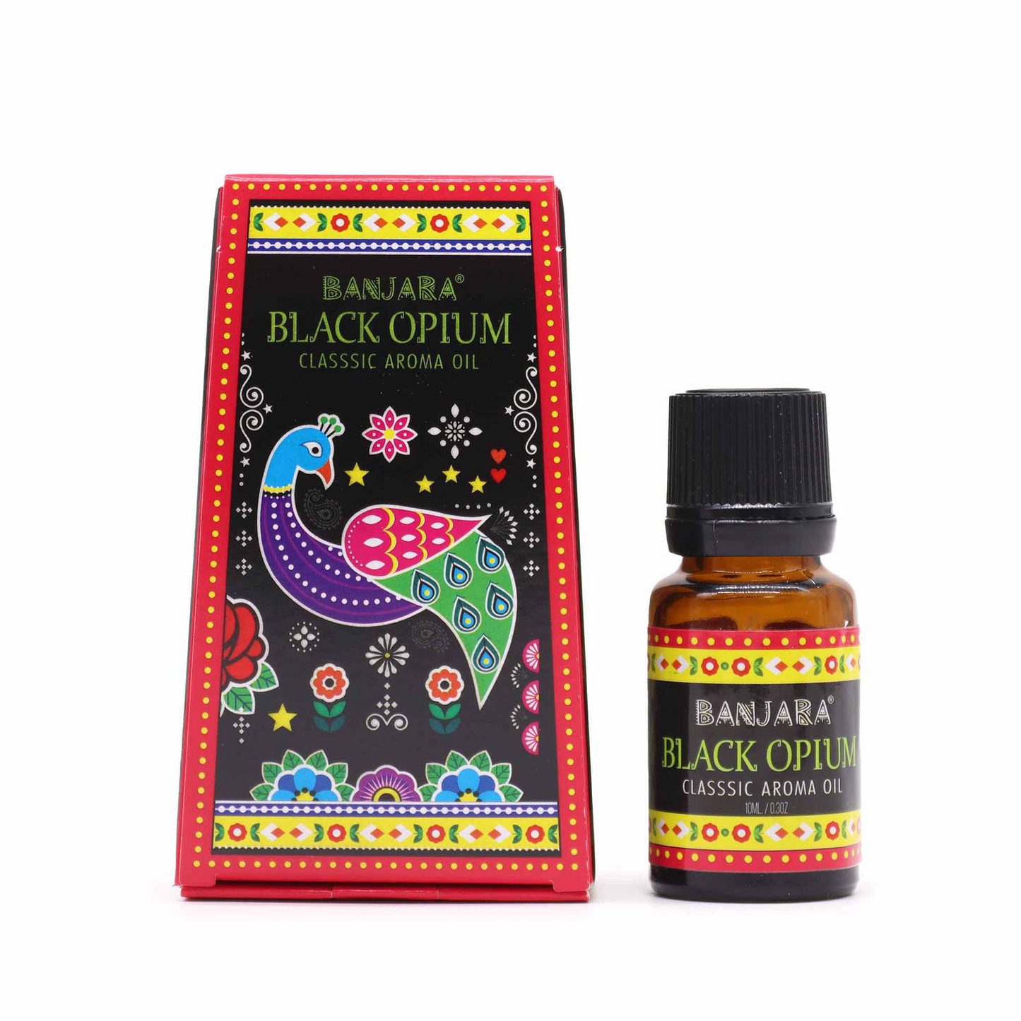 Aceite con fragancia de la India Banjara 10ml - Opio negro